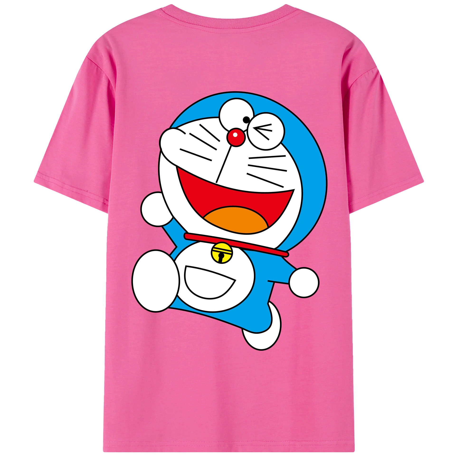 （画像用） ドラえもん Doraemon レディース半袖Tシャツ(バックプリント)
